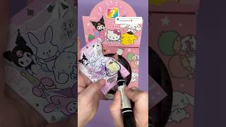 🫶 sanrio blind box#blindbag#sanrio#mymelody#kuromi#paperdiy#unboxing#shorts