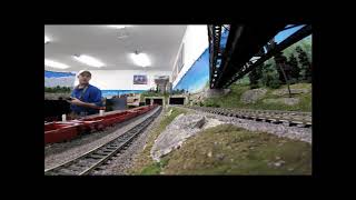 Around The Layout: Trains In and Out of the Loop