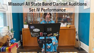 Missouri All State Band Clarinet Audition - Set IV Performance