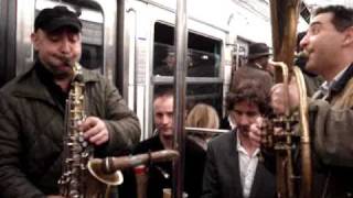 Musicians in Paris Metropolitain