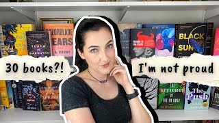 January Wrap Up 📚 I read 30 books & honestly I'm embarrassed