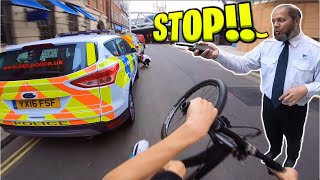 SWERVING POLICE IN LONDON! *POV*