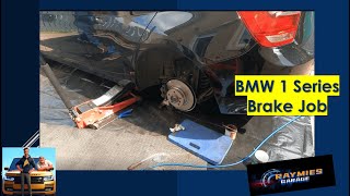 BMW 1 SERIES BRAKE JOB