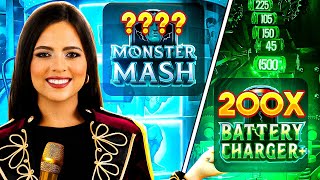 I HIT 200X BATTERY CHARGER AND MY HIGHEST MULTI EVER ON MONSTER MASH! LIGHTNING STORM IS CRAZY!