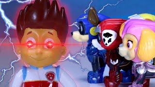 PAW Patrol Ryder Gets Powers and the Pups Stop him from Turning Evil! Best Toys Videos for Kids