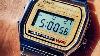 Vintage Casio Watch in Nature Video 📼⌚🧐