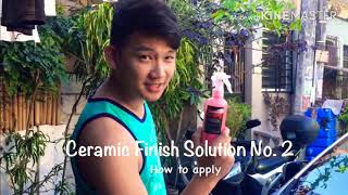 Ceramic Finish Solution No. 2 (How to apply)