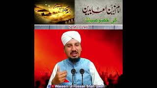 imam zain ul abideen status l l  by Pirzada Syed Waseem ul Hassan Shah Qadri