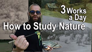 How to Work from Nature. 3 Works a Day. Cesar Santos vlog 100