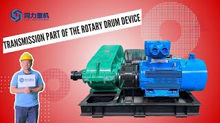 Transmission of NPK Compound fertilizer rotary devices. NPK compound fertilizer production line.