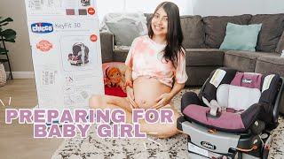 TRYING TO FIT 3 CAR SEATS ACROSS IN OUR CAR | DAY IN THE LIFE OF A PREGNANT MOM