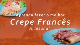 Curso Crepe Francês Artesanal - Receitas de Crepe Francês