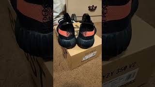 Yeezy 350 v2 Core Black Red