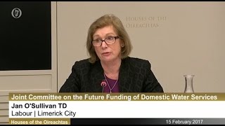 Oireachtas Joint Committee on Funding Domestic Water groveling award