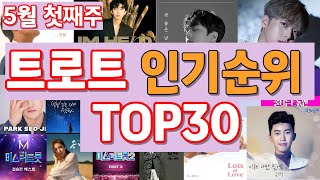 트로트 주간 인기순위 TOP30 (5.01~5.07) 임영웅