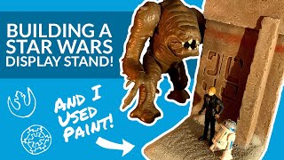 Building a Star Wars Inspired Action Figure Display Stand (with Paint too!)