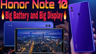 Honor Note 10 with Big Display and Big Battery || Full Specification and Features || AS Talent Zone