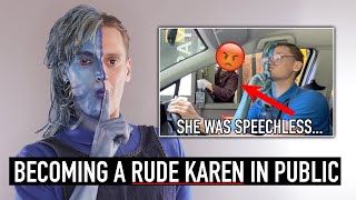 BECOMING a RUDE KAREN for 24 HOURS! *prank* - Philip Green