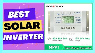 ECGSOLAX MPPT 20A 30A 40A  Solar Charge Controller 12V 24V