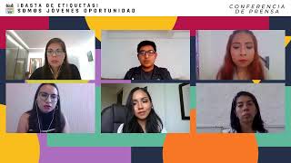 #ENVIVO | ¡Basta de etiquetas! SOMOS JÓVENES OPORTUNIDAD