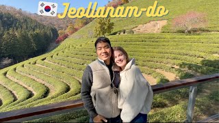 Korea Vlog: Visiting the BIGGEST tea field in Korea (한국어 자막)