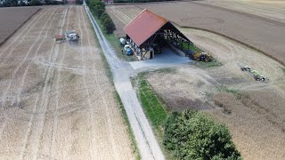 Schwarzes Gold!!! Raps Ernte 2022 bei der BG Neuhof | Claas Lexion 7500 Im Einsatz