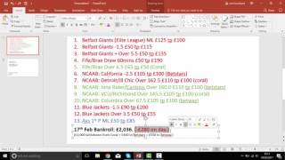 Episode 17 £1,000 to £10,000 in 6 Months Sports Betting Challenge