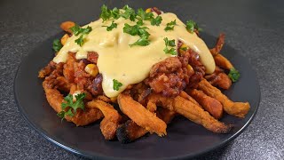 Loaded Fries | Vegetarisch | Moriis Kitchen