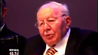 Milli görüş ve Cihat ne demektir?  Prof. Dr. Necmettin Erbakan