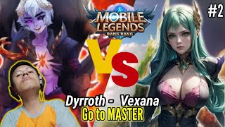 DYRROTH VS VEXANA DENGAN BUILD RANDOM, APA BISA ? | Mobile Legends Indonesia