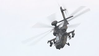 「アケノレインボー4 AH-64D アパッチ 」陸上自衛隊 明野駐屯地航空祭2017