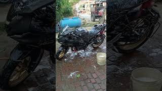 washing my r15 😍😚😚#trending #short #r15v4