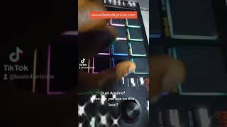 Beat making with the MPC Studio MII.  Who can you see on this beat?