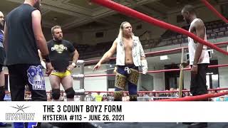 Hystory - The 3 Count Boyz Form