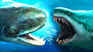 MEGALODÓN vs LIVYATAN MELVILLEI | ¿Quién Ganaría? | EPIC VERSUS 🦈🆚🐳