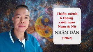 Thiên Mệnh Nam - Nữ tuổi Nhâm Dần 6 tháng cuối năm 2021