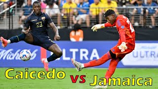 Moisés Caicedo Vs Jamaica 🔵 Watch His Perfect Performance In The Copa América 2024!