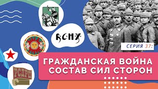 §8-10. Гражданская война. Состав сил сторон | Серия 37 | учебник "История России. 10 класс"