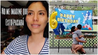 NO ME IMAGINE QUE ESTO PASARA|SORPRESA POR SU CUMPLEAÑOS|PIÑATA SIN TANTOS DULCES😬|