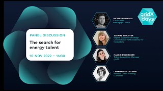 gridXdays 2022 | Panel - The search for energy talent