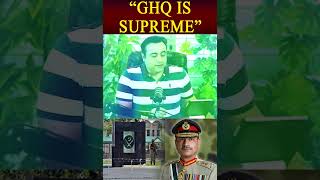 “GHQ IS SUPREME”