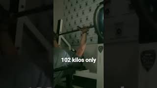 102 kilos only. #pintadosworkout