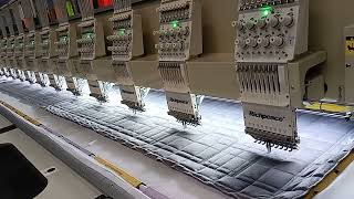 Richpeace embroidery machine for the machine bader production