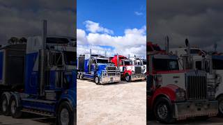 RIGS ❤️🤍✨️🩶💙 #bigrig #kenworth #truck 🇦🇺