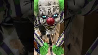 Crazy Scary Clowns Head Goes Round #shorts #foryou #halloween