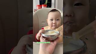 Baby eat food/ mỗi ngày 1 gói siro giúp con ngon miệng #shorts #shortvideo