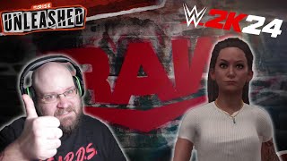 Our RAW Debut Baybay! | WWE2K24 MyRise Ep.2