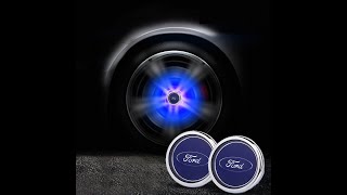 Ford Floating LED Wheel Hub Light Car Wheel Center Caps Light