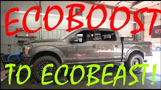 Ecoboost F150 makes over 600tq on sweet corn!