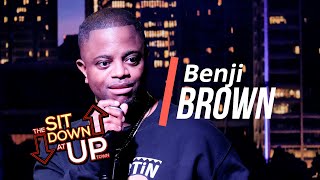 Benji Brown | Ep 001 | THE SIT DOWN AT UPTOWN Full Episode | Stand Up Comedian Interview